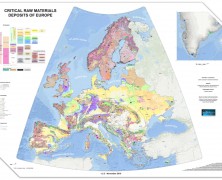 New map of critical Raw Materials in Europe