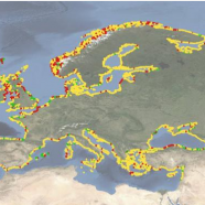 First pan-European shoreline-migration map since 2004